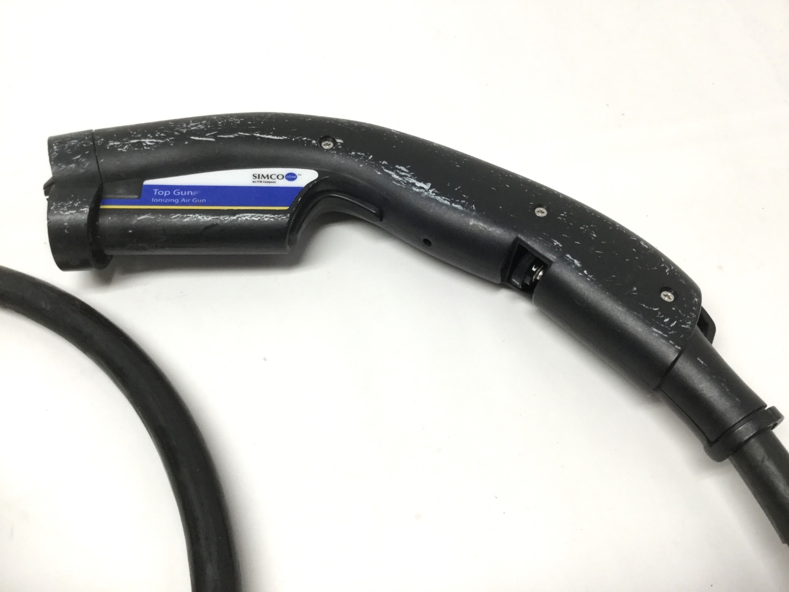 Simco Top Gun 3 4005105 Air Ionizer, 120VAC, 100psi, 7ft Cable/Hose, 7.4scfm