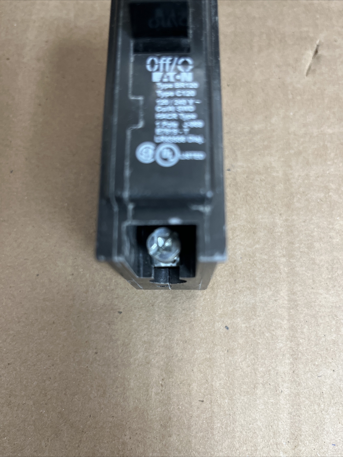 Eaton BR 20 Amp 120/240 Volts Single Pole Circuit Breaker