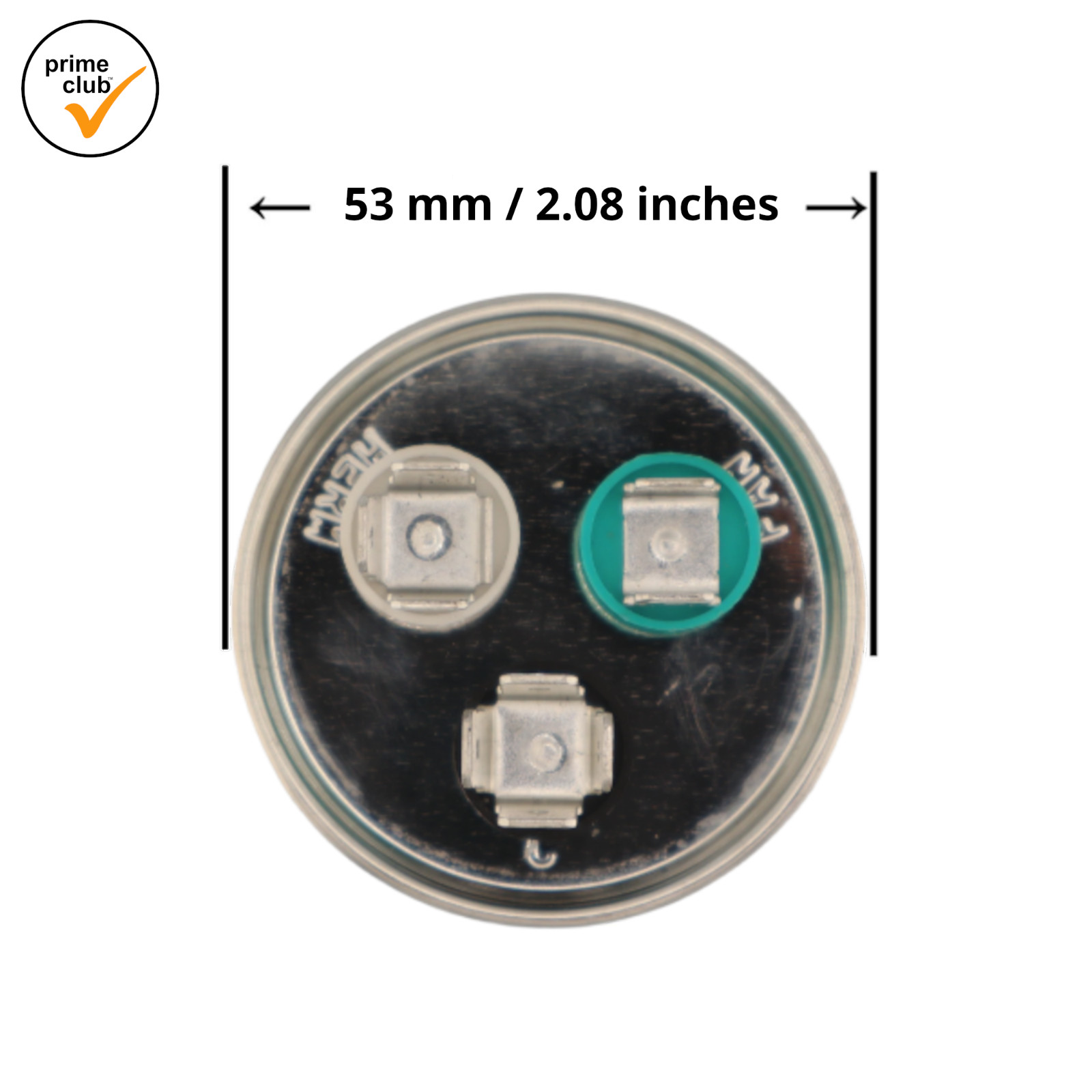 40+5 uF ±6% 370V/440VAC Dual Round Capacitor Carrier Lennox Goodman Genteq Trane