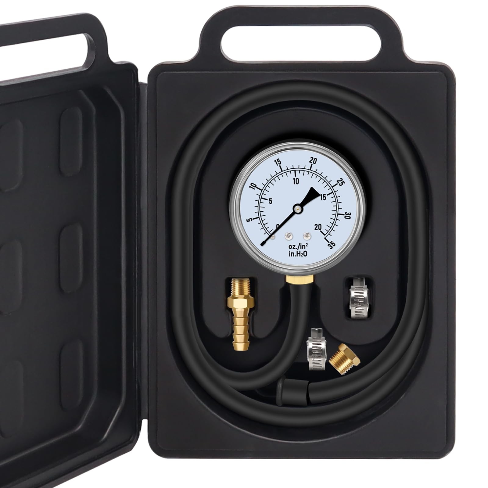 FANOVO Manometer Gas Pressure Tester 0-35» WC Natural or LP Pressure…