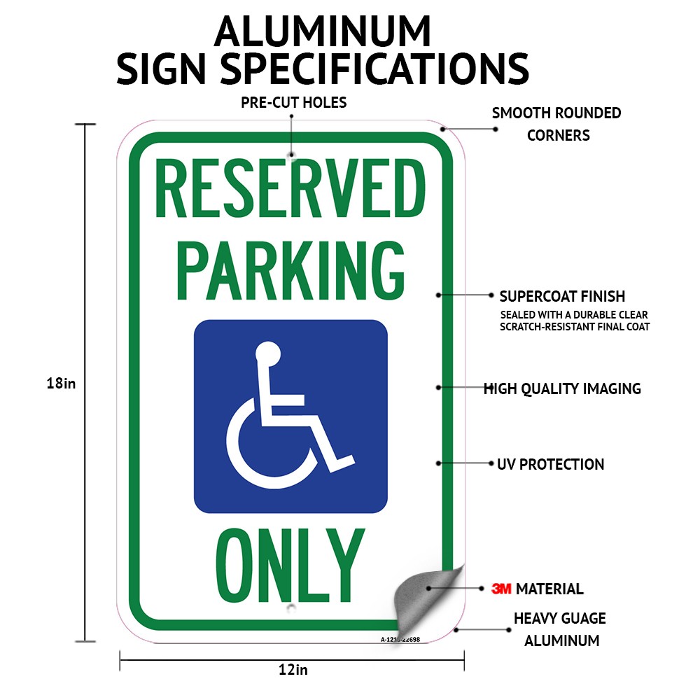 Parking in This Area During Games or Practices Heavy Gauge Metal Parking Sign