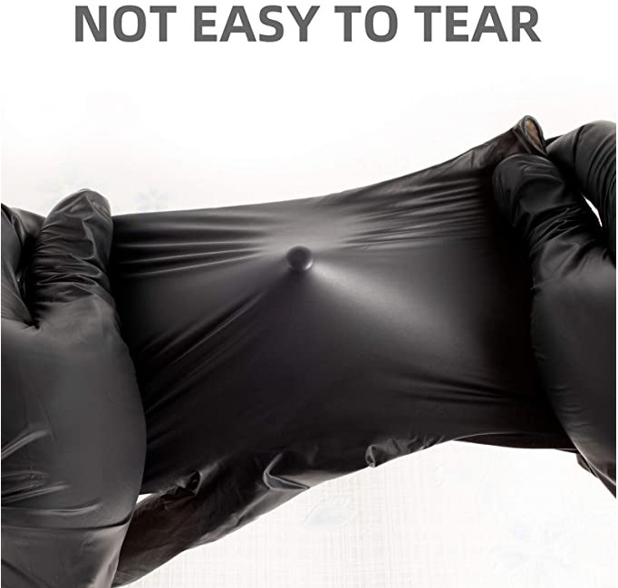 1000 PCS Black Vinyl Gloves Latex & Nitrile Free-XL**Buy One, Get One at 50% Off