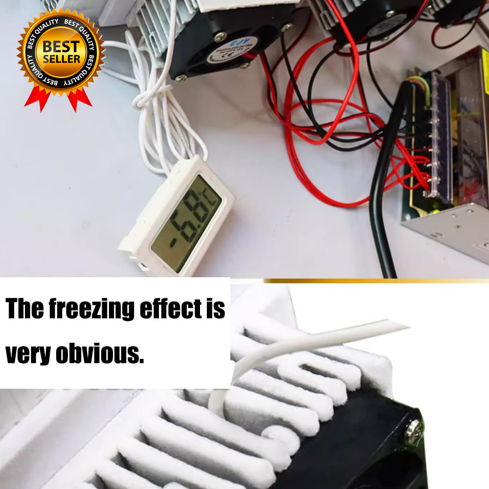 Mini Air Conditioner DC 12V DIY Thermoelectric Peltier Refrigeration Cooling
