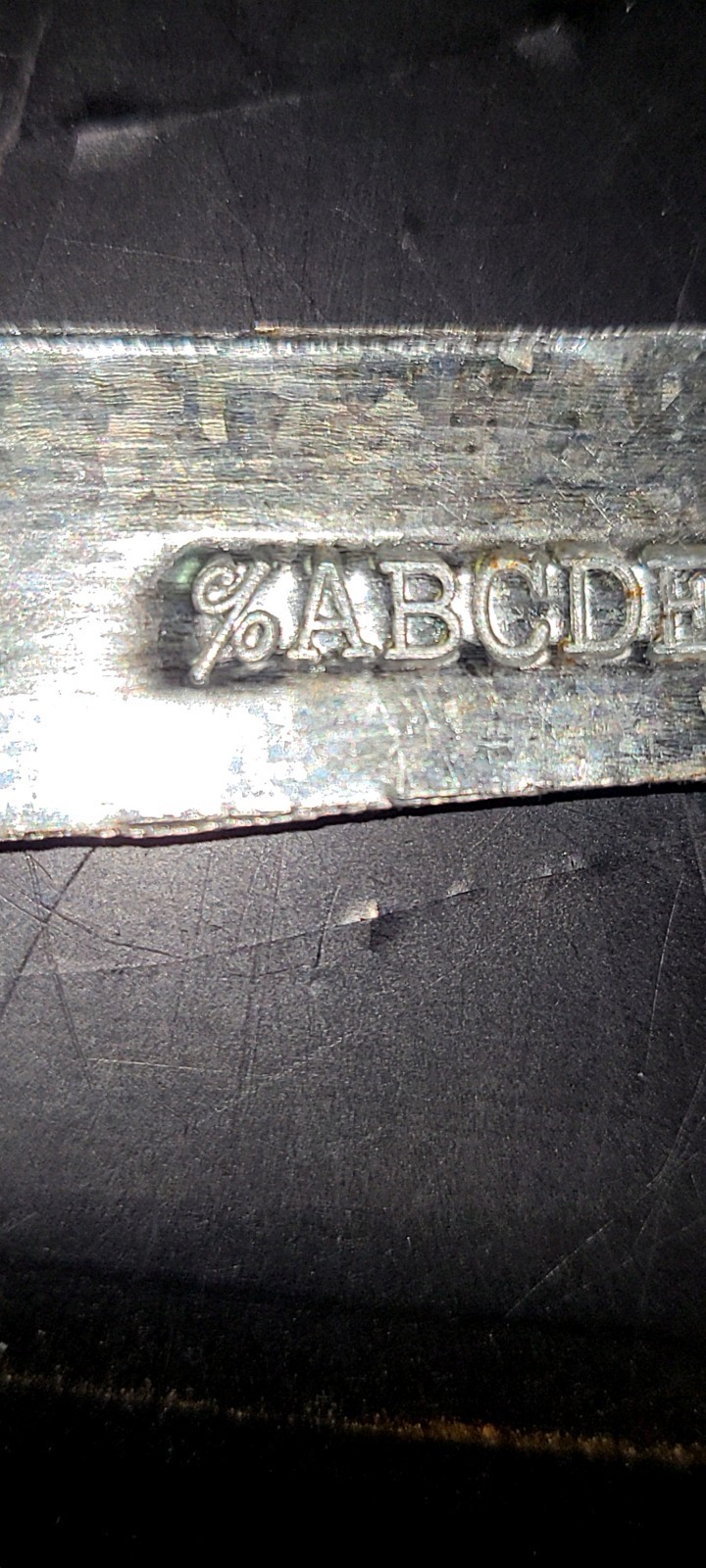 Addressograph G1 Metal Embosser Machine Commercial Graphotype Embossing Tool