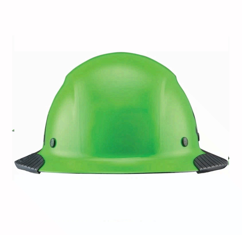 Lift Safety Dax 50/50 Carbon Fiber Full Brim Hard Hat Green-Black HDF50C-20GC