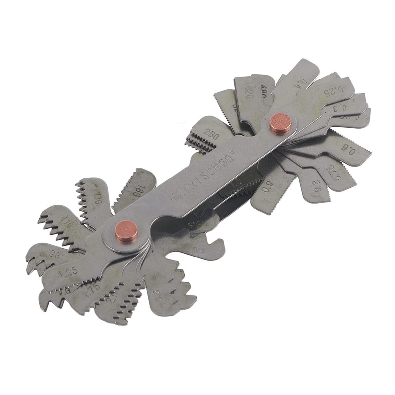 Thread Gauge Standard And Metric, 51/52Pcs Metric+ imperial (52pc), default