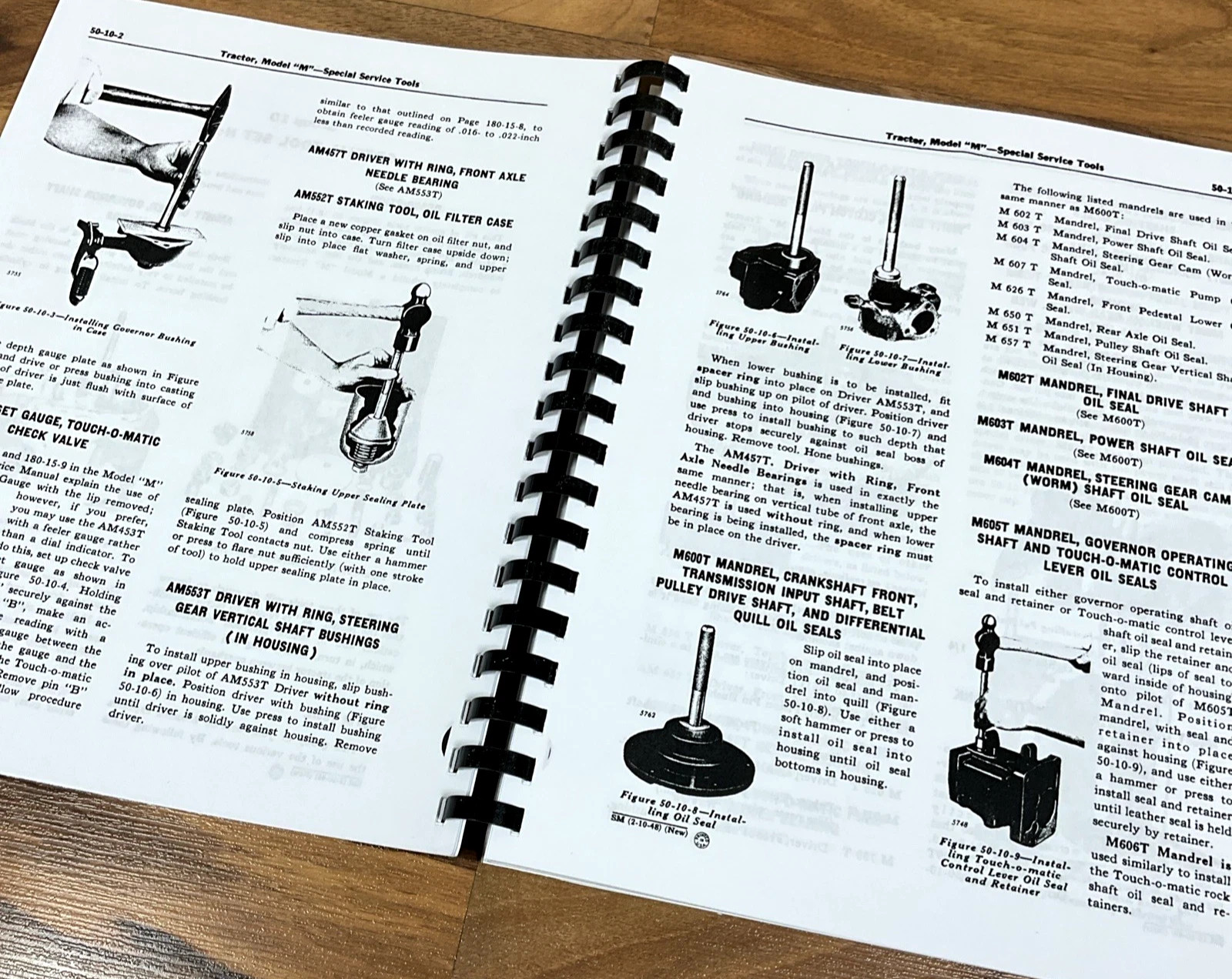 Complete Service Manual Set fits John Deere MC Crawler Tractor Repair Shop