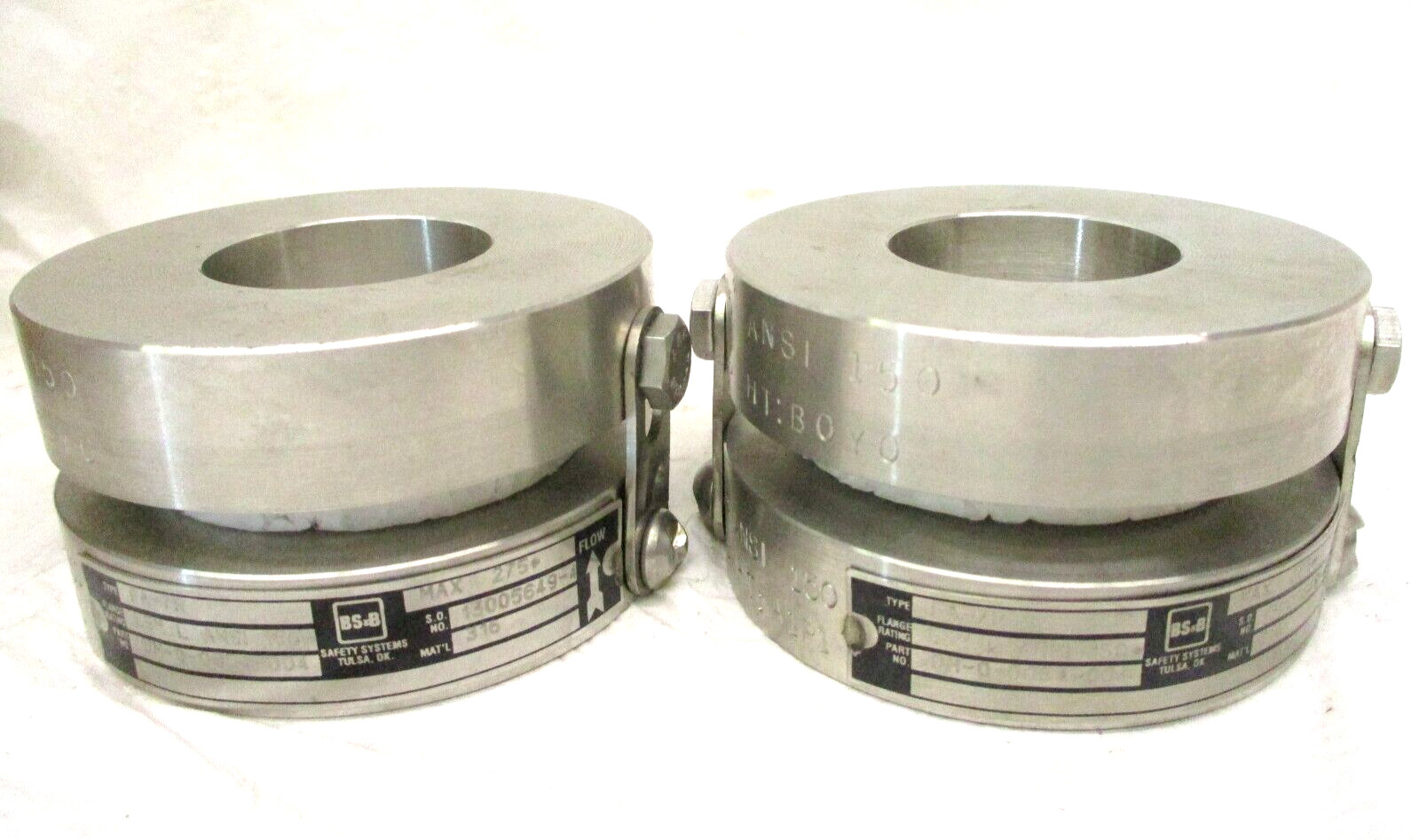 BS&B FA-7R 1.5″ L ANSI 150# P/N DM-0-0054-004 Box of 2 Pieces A6554PA