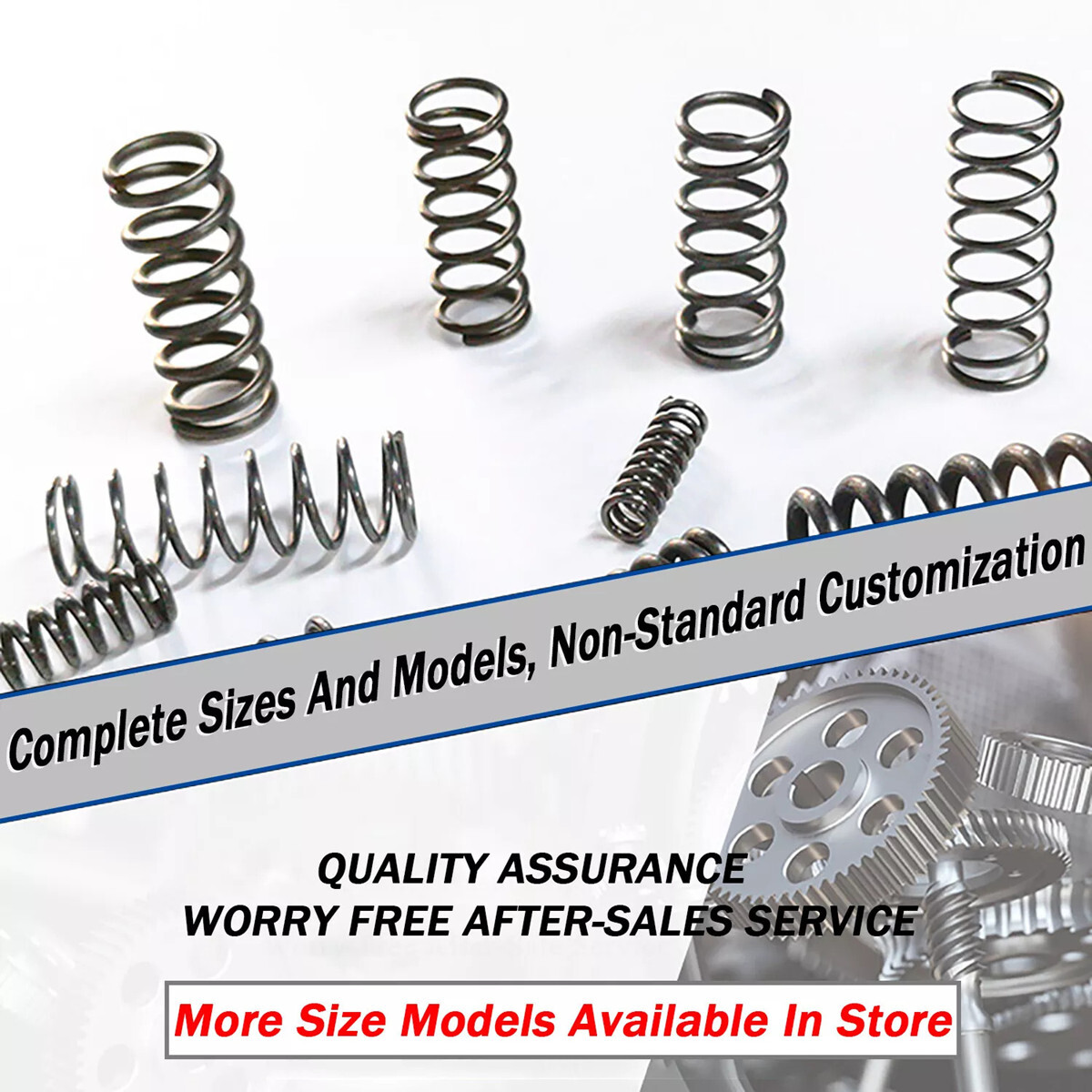 0.2mm Wire Diameter Compression Spring Steel 1.5 – 4mm OD Small Pressure Springs
