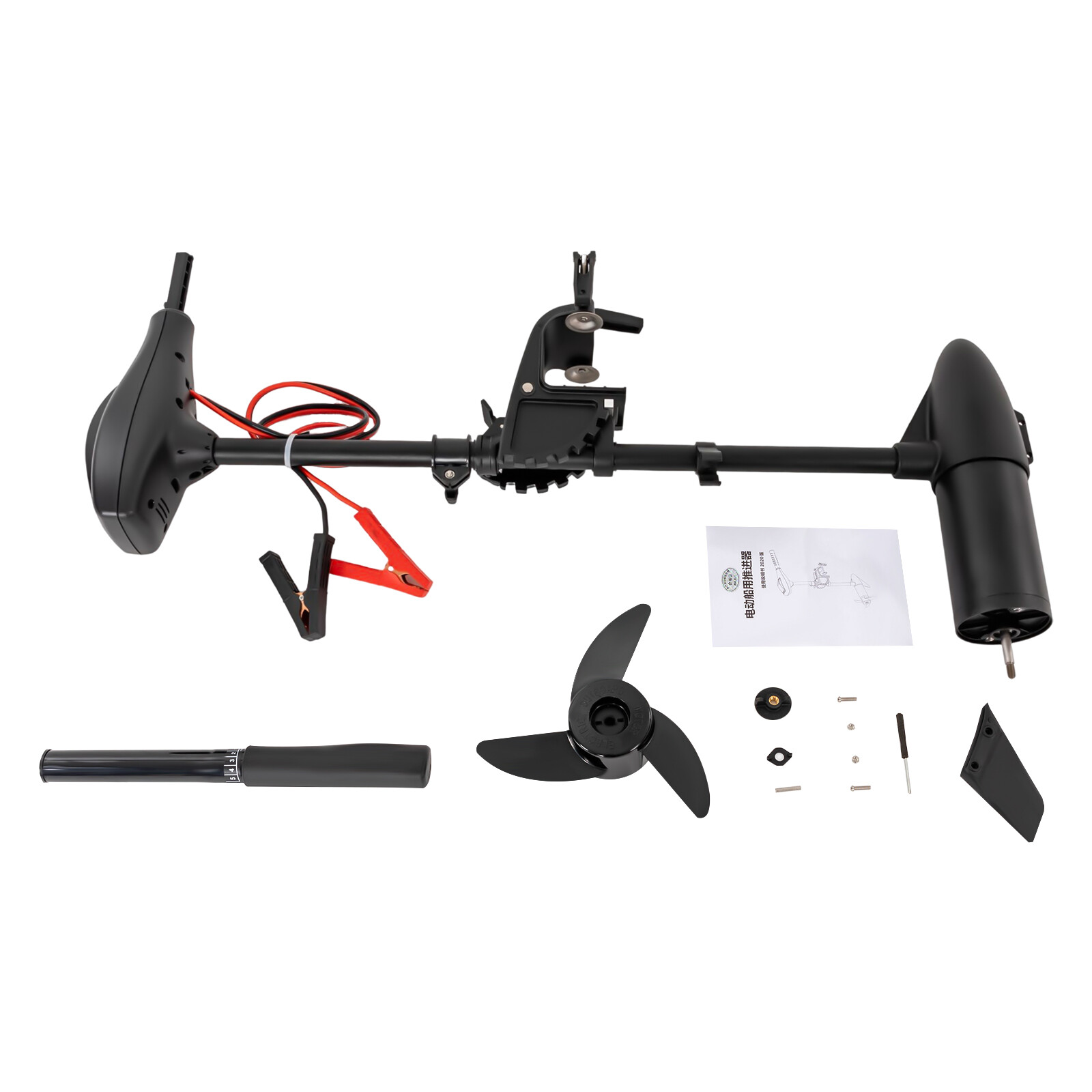 12V Thrust Electric Trolling Motor Outboard Motor Fishing Boat Engine 40/58LBS
