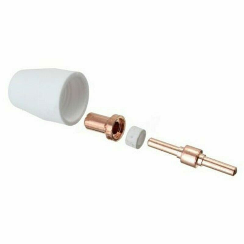 40 Pcs Air Plasma Cutter Consumables Extend Tips For PT-31 LG-40 Torch CUT-40 50