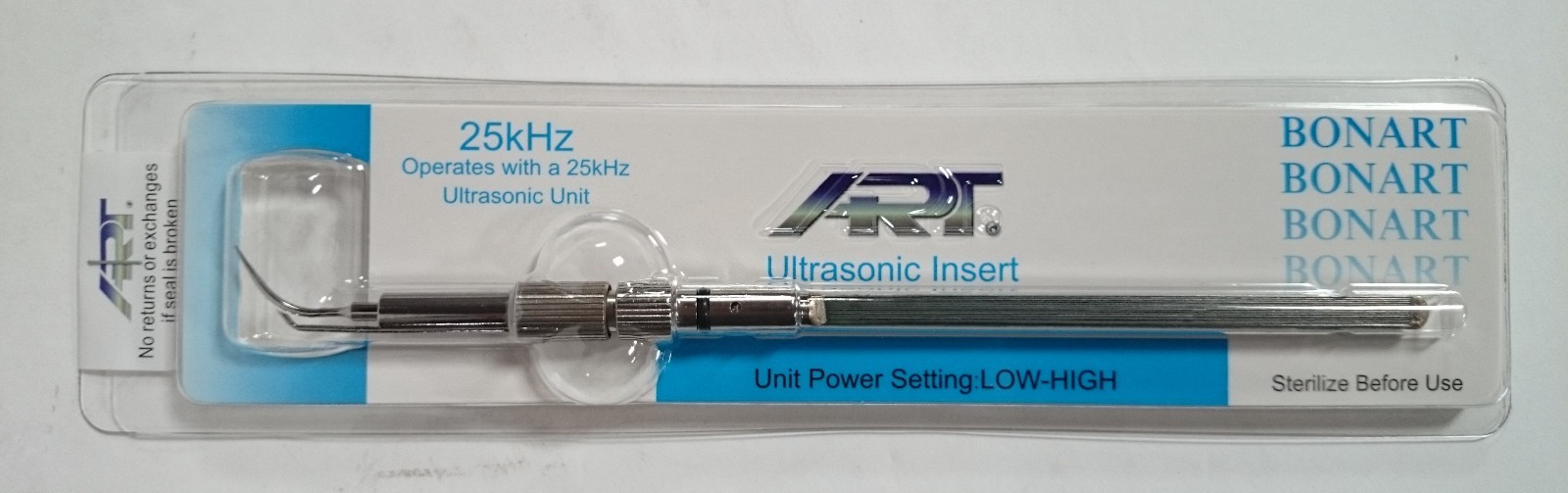Dental Medical Cavitron Ultrasonic Insert 25KHz P-10 Tip Universal 3/Pack BONART