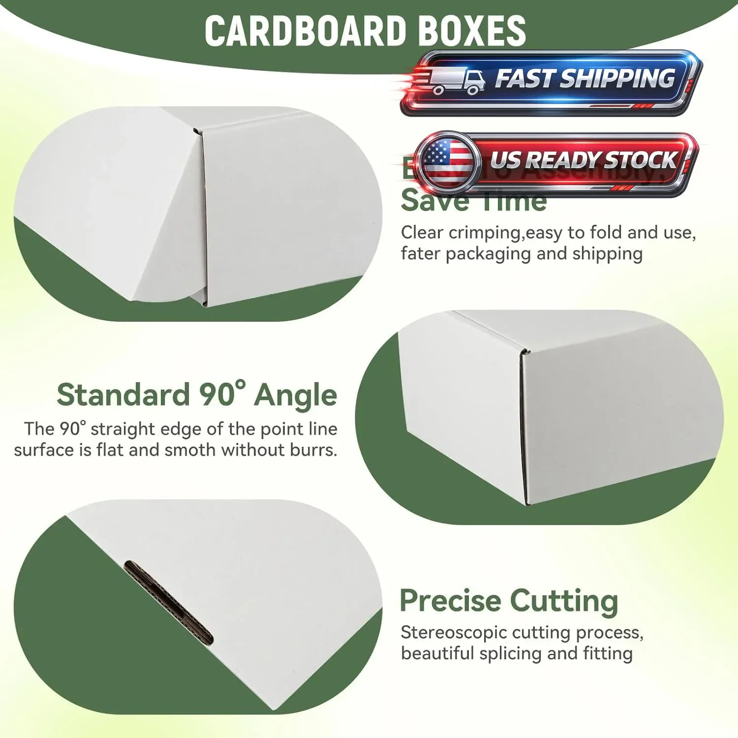 6X4X1 Inches Small Shipping Boxes Set of 25- Brown Mailer Corrugated Cardboard