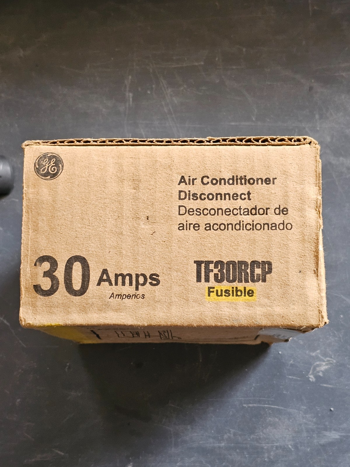 GE TF30RCP 240V 30A AC Disconnect Safety Switch – Gray