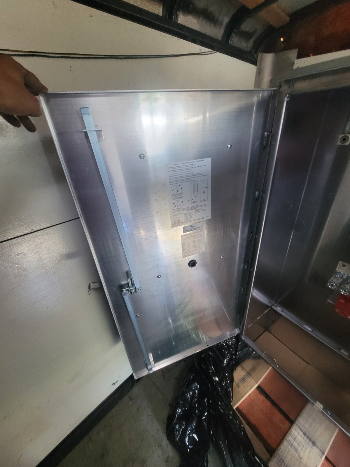 Milbank WEM-1204-13PM 1200A 3/4W 3R Transformer Cabinet 3R W/ 3 Phase Meter