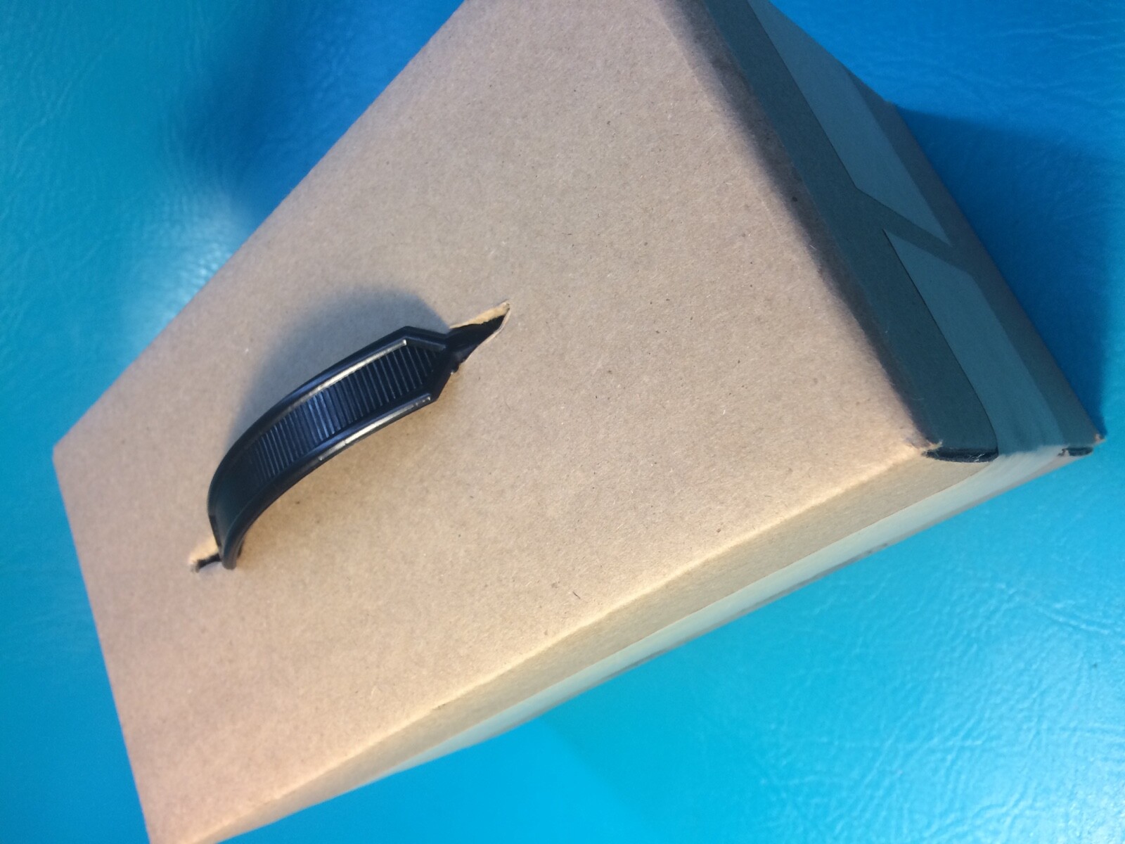 20 Heavy Duty 6.75″ Cardboard Box Handles Plastic Carry Shipping 45 lbs Black