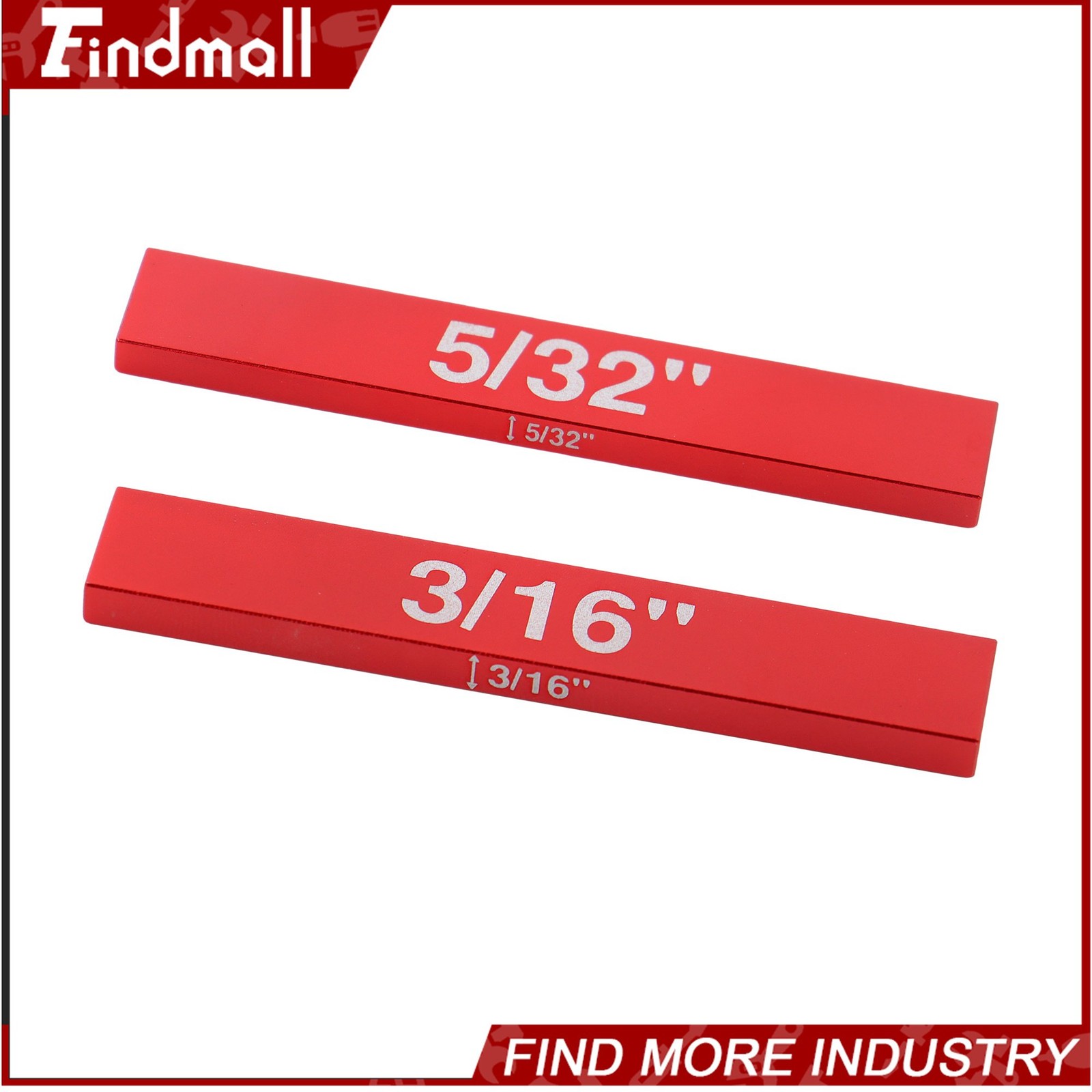 Findmall 15 Pack Setup Bars Woodworking Bench Saw Measuring Blocks Aluminum