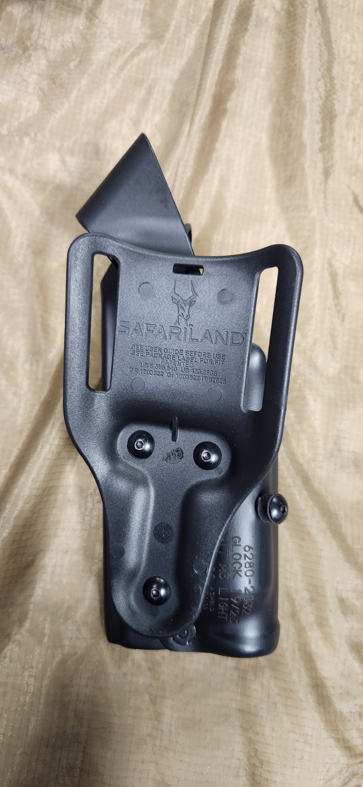 Safariland 6280-2832 Holster for Glock 19/23 w/M3/tlr1/x300 level II