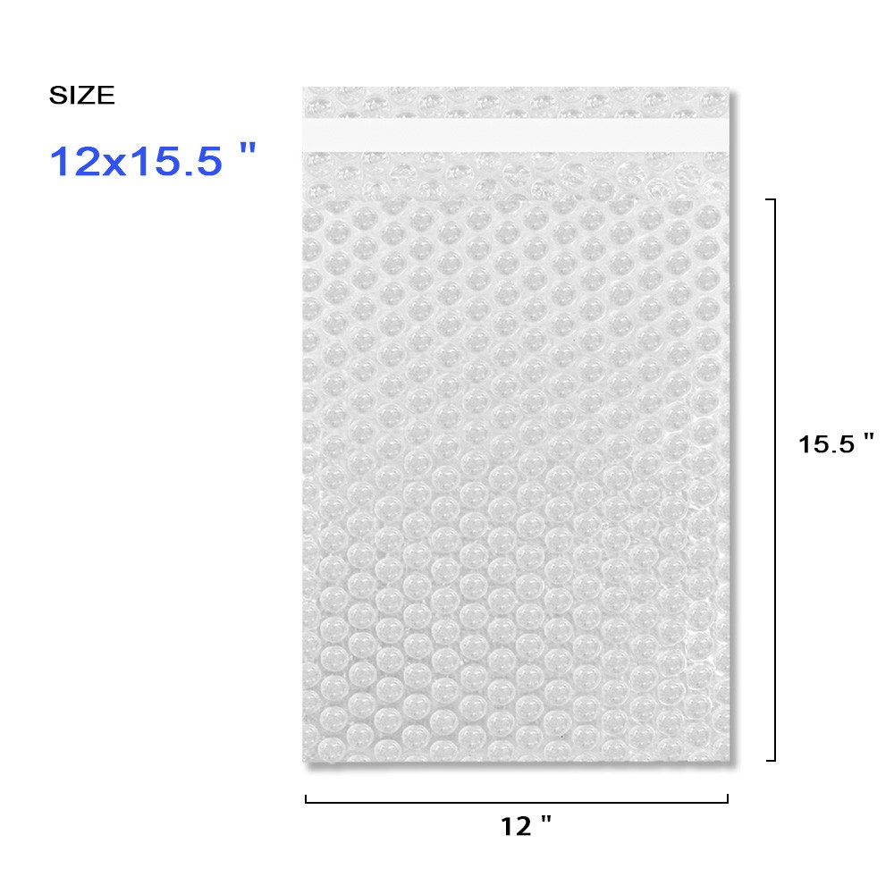 Any Size Bubble Out Pouches Protective Wrap Self Seal Pouches Made In USA