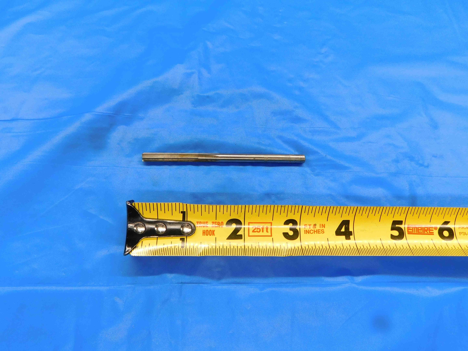 0.1969 O.D. HSS CHUCKING REAMER 6 FLUTE .1969 3/16 .1875 +.0094 OVERSIZE 5 mm