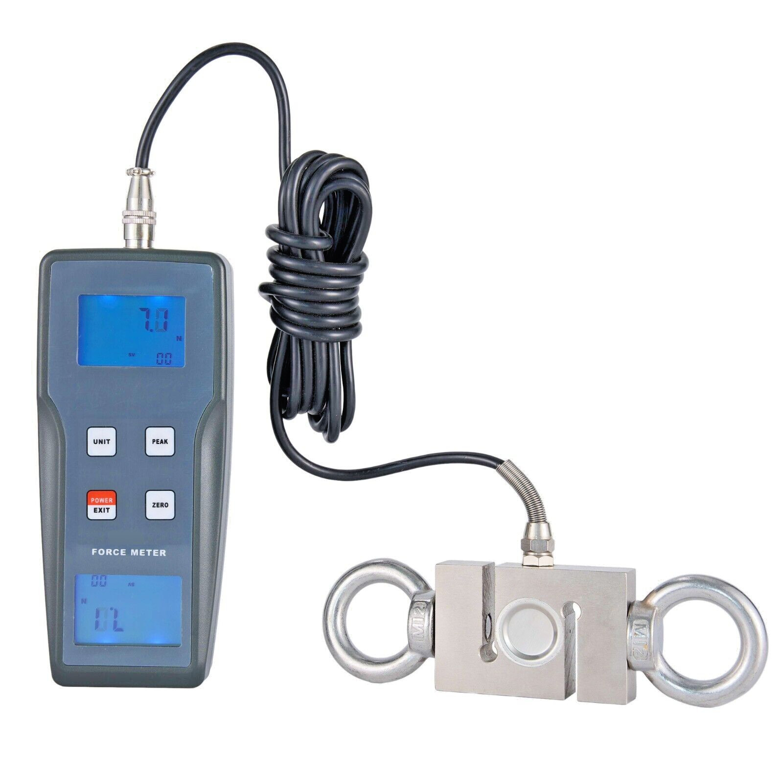 Digital Force Gauge with Range ±4900N Resolution 0.01 N/1 N Accuracy ±0.5% FS