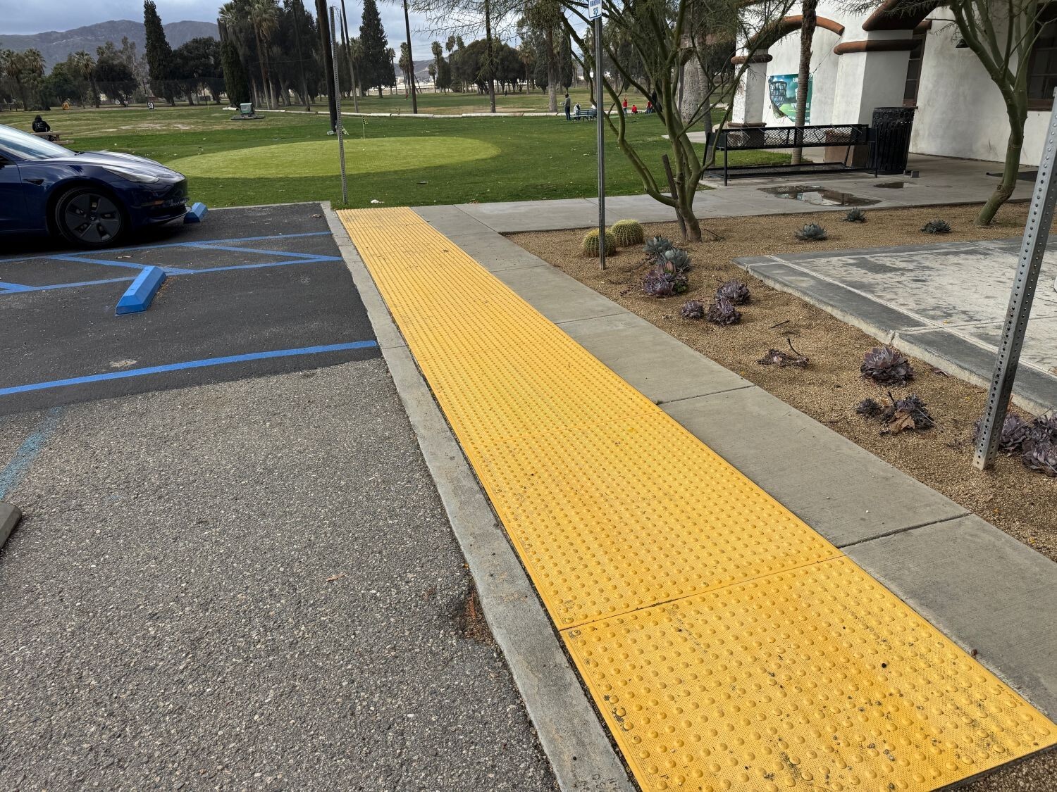 Sandbaggy ADA Warning Pads (USA MADE) – Yellow Surface Mount Truncated Dome Mats