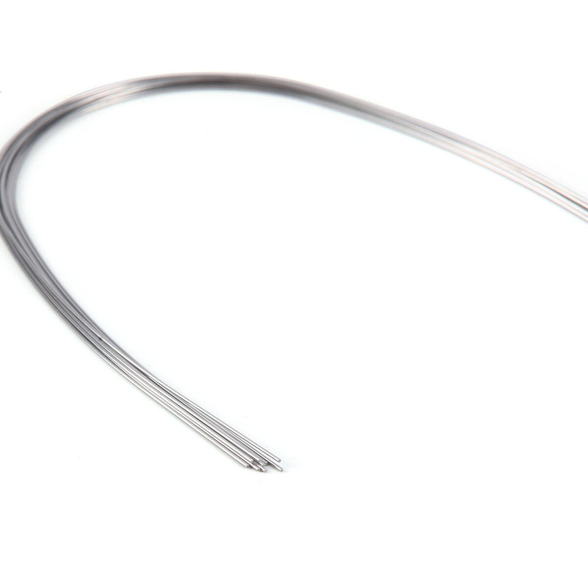 AZDENT Dental Ortho Super Elastic Niti Arch Wire Round /Natural Stainless Steel