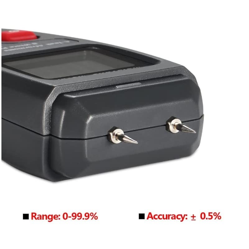 THE PERFECT PART Digital LCD Wood Moisture Meter Detector Tester Wood…