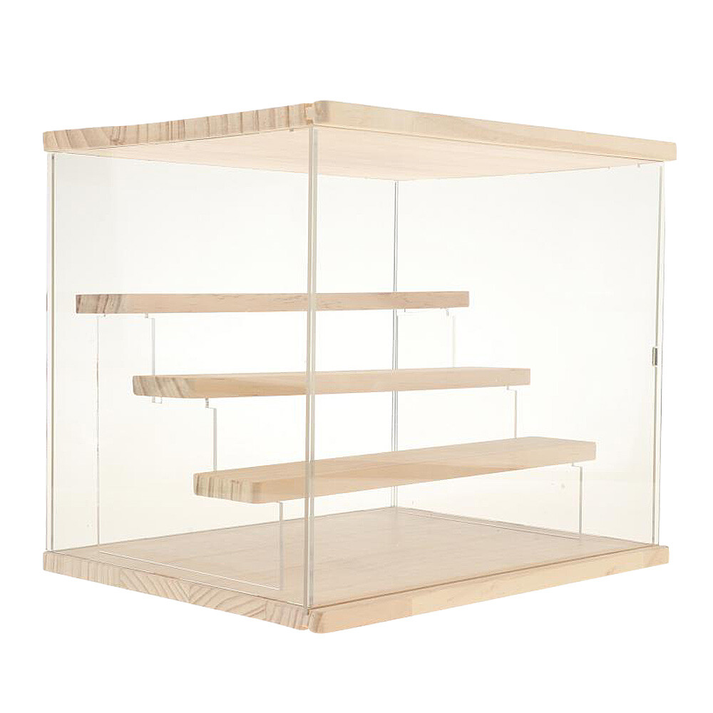 Clear Acrylic Countertop 11.81″x9.45″x10.24″ Display ShowCase Box Cabinet