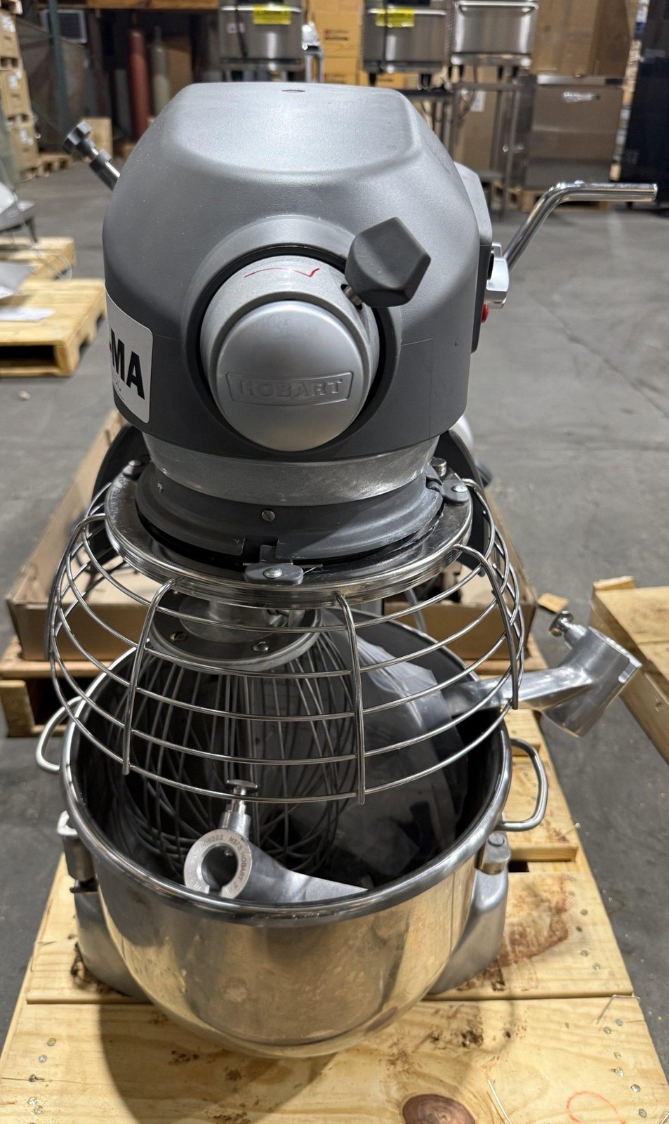 2026 HOBART HL200 20QT. BAKERY DOUGH MIXER W/ BOWL, BOWL GUARD and ALL ATTACHMEN