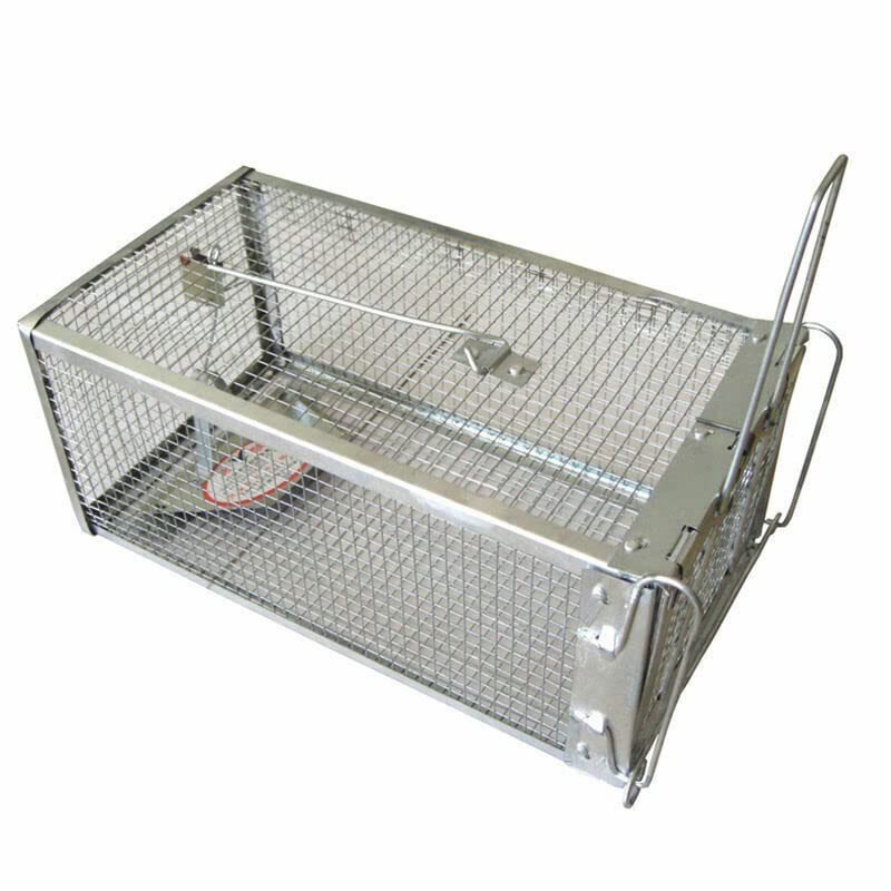 THE PERFECT PART USA Mouse Trap Rat Rodent Live Catch Cage, Gray