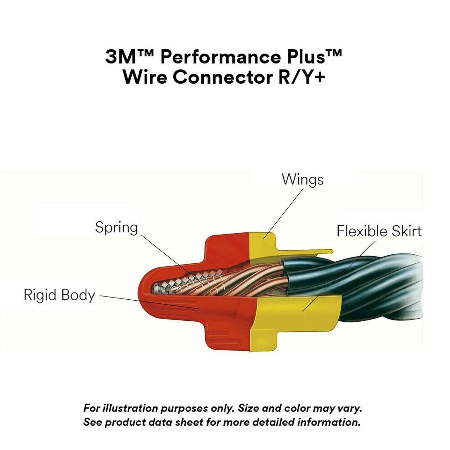 3M DBR/Y-6 Direct Bury Splice Kit 18-10 AWG UV Resistant Steel Spring (25 Pack)