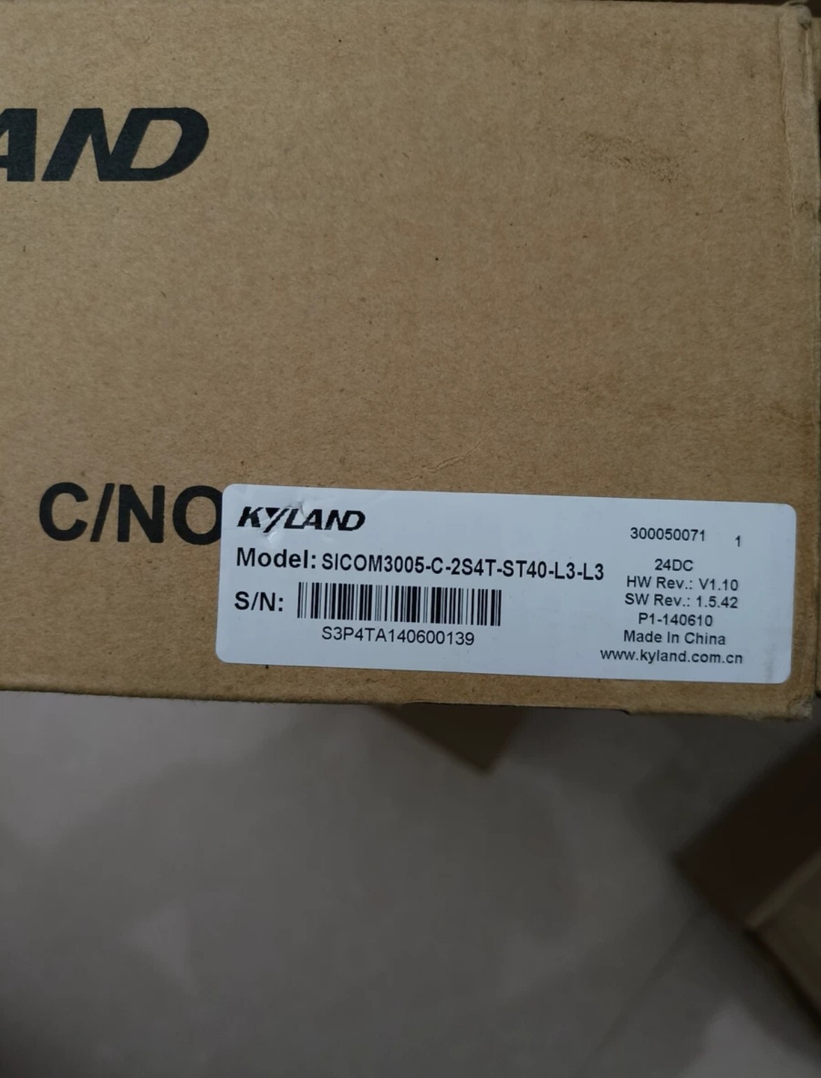 1 PC NEW Switch SICOM3005-C-2S4T-ST40-L3-L3