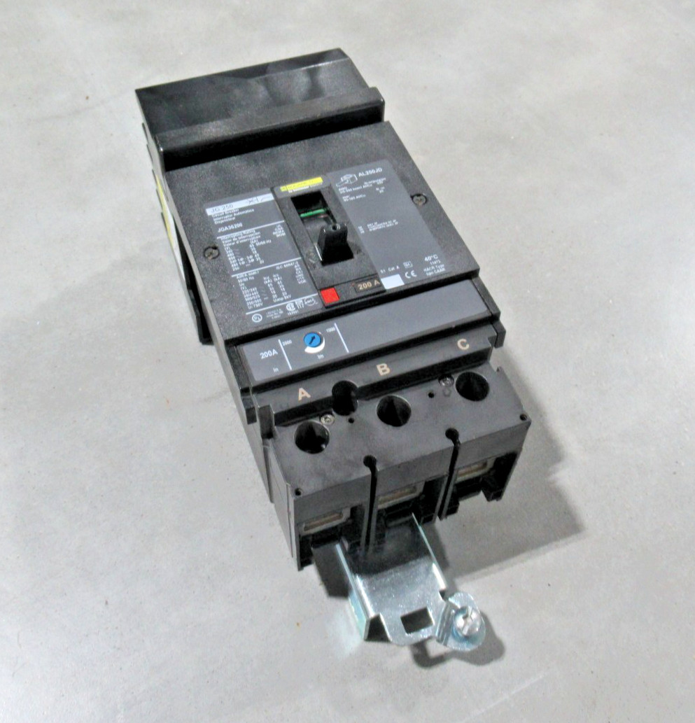 SQUARE D JGA36200 I-Line Circuit Breaker 3P, 600V, 200A, 35k *NEW*