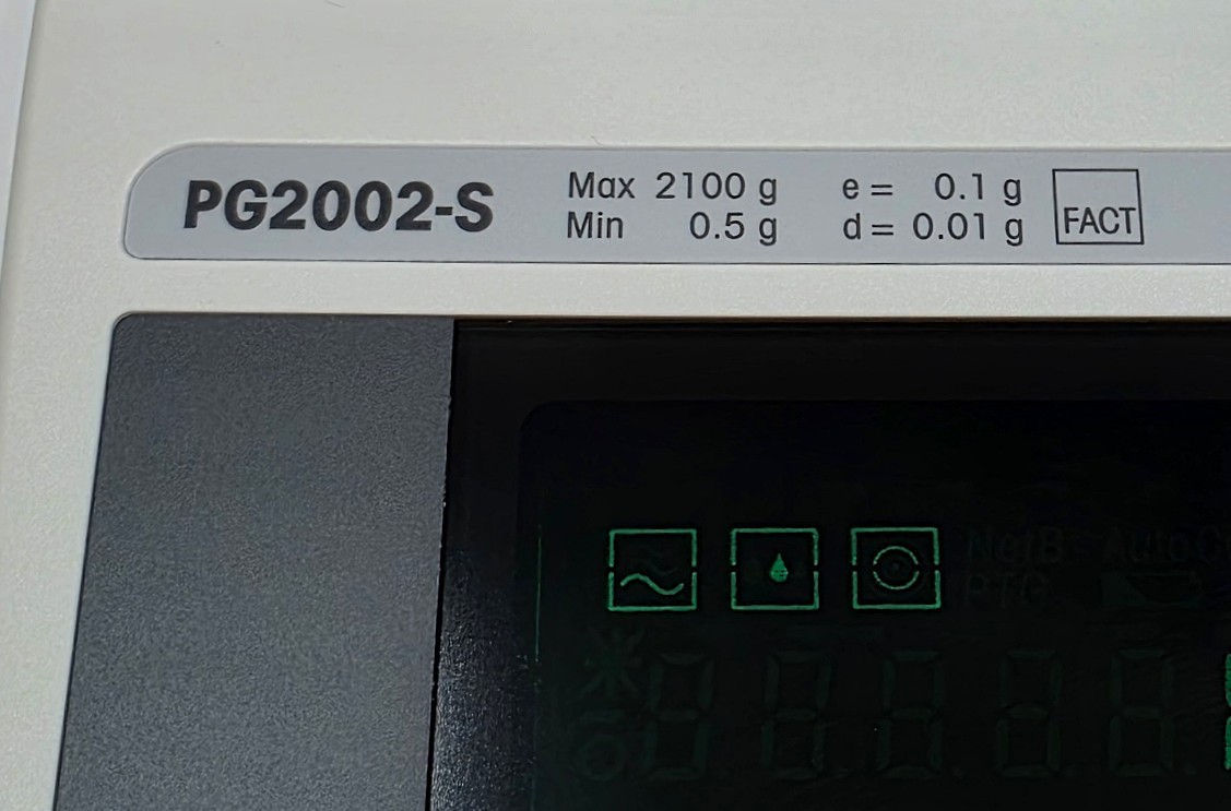 Mettler Toledo PG2002-S DeltaRange Precision Laboratory Balance