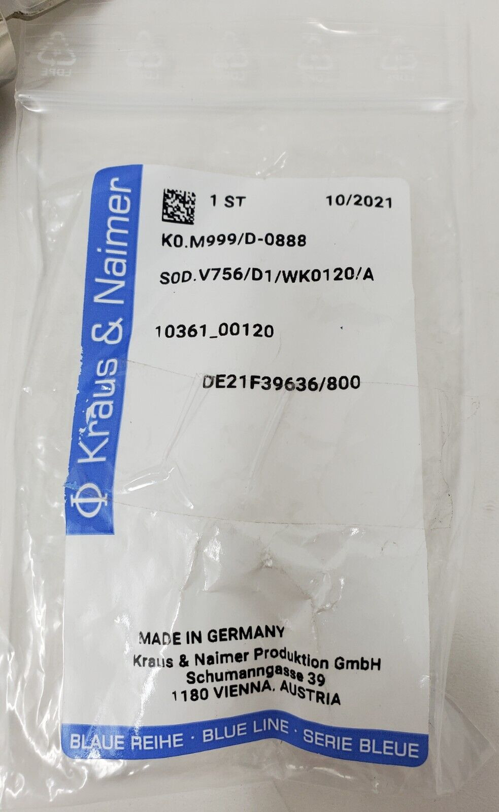 Kraus & Naimer Lock Device K0.M999/D-0888 S0D.V756/D1/WK0120/A