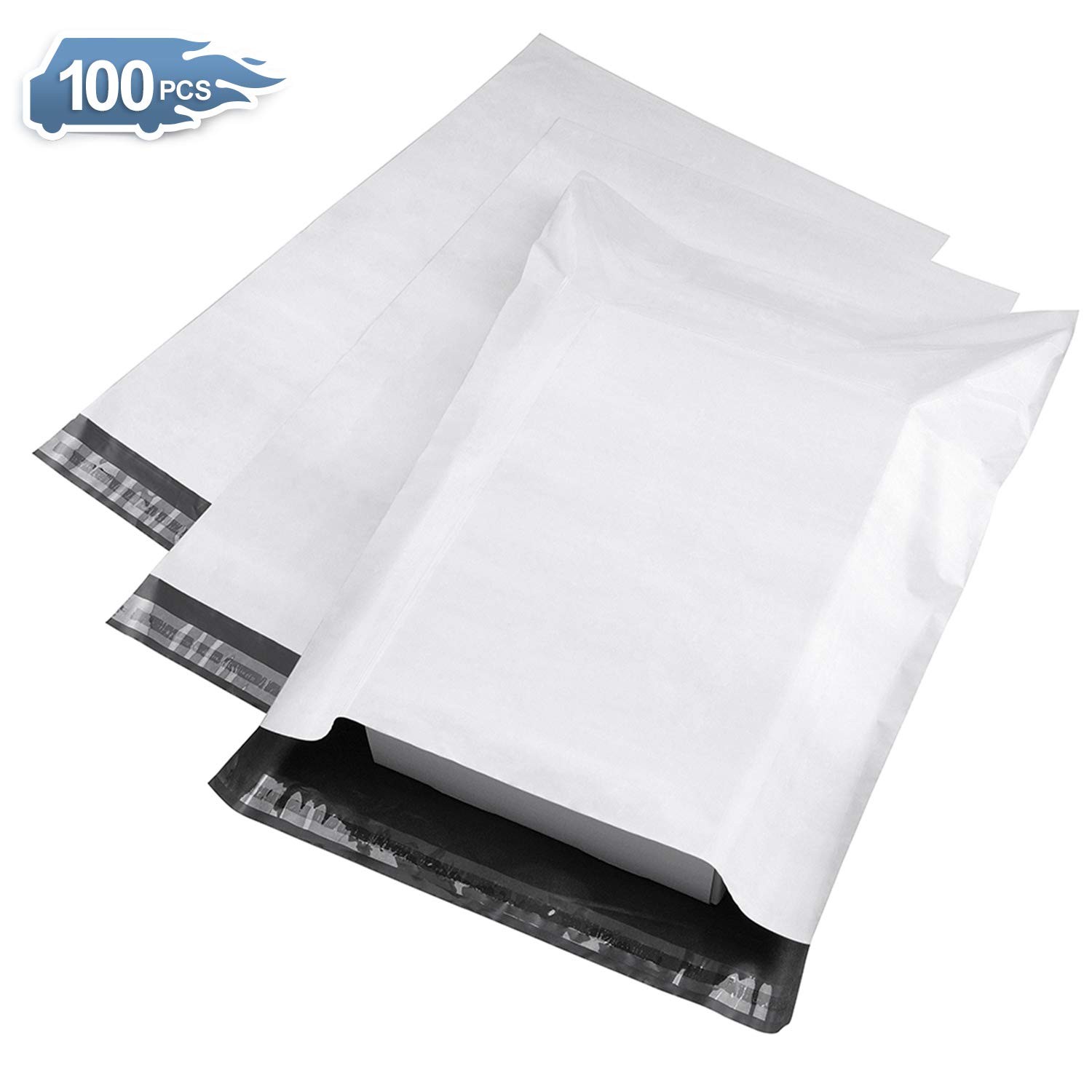 Metronic Poly Mailers 9X12 100 Pcs | Durable Shipping Bags for Clothes 9×12 | Pl