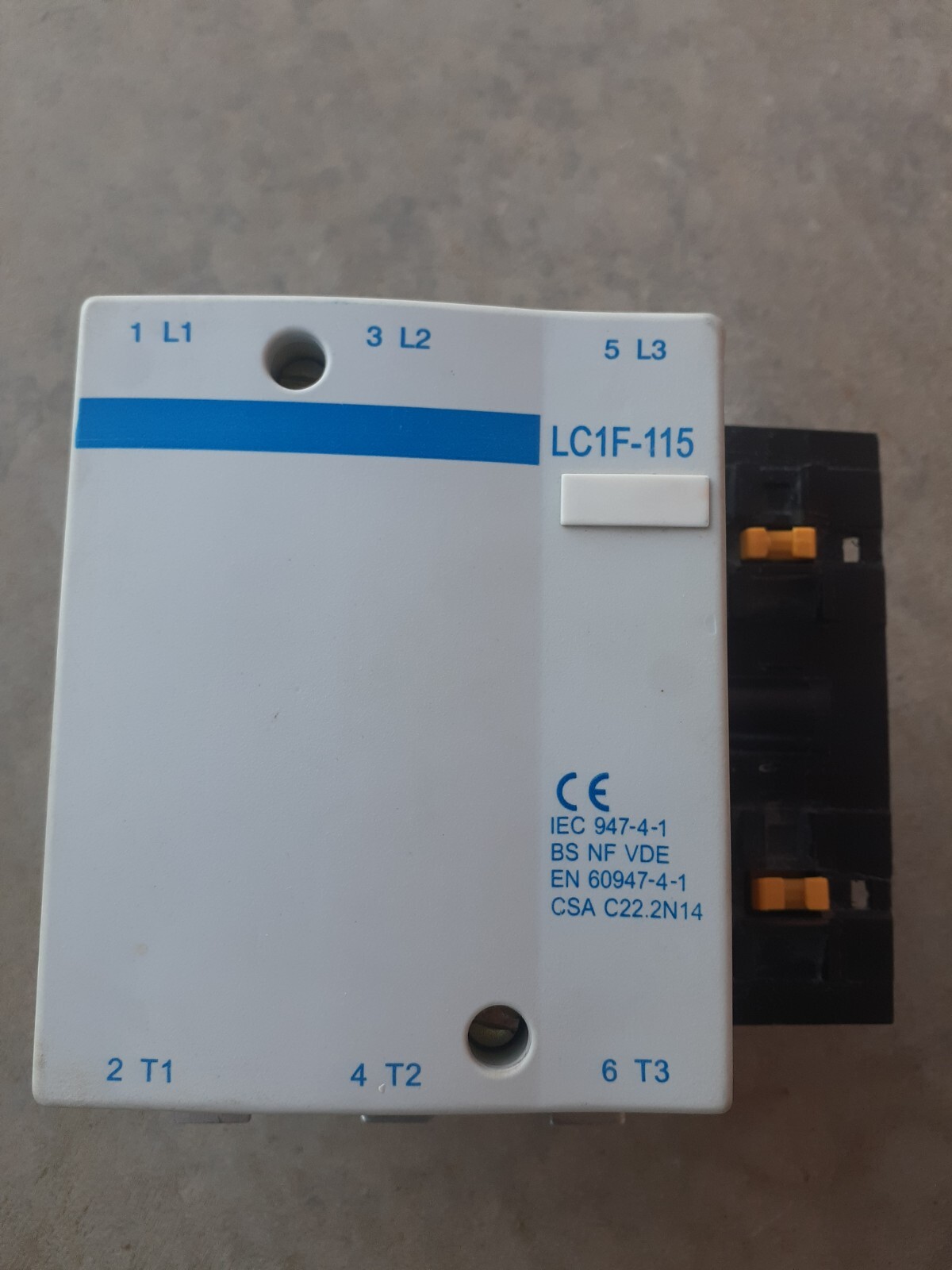 Contactor, UL 175A,600V,3 Pole; IEC 200A 1000V;110V 50/60Hz coil, aux contact