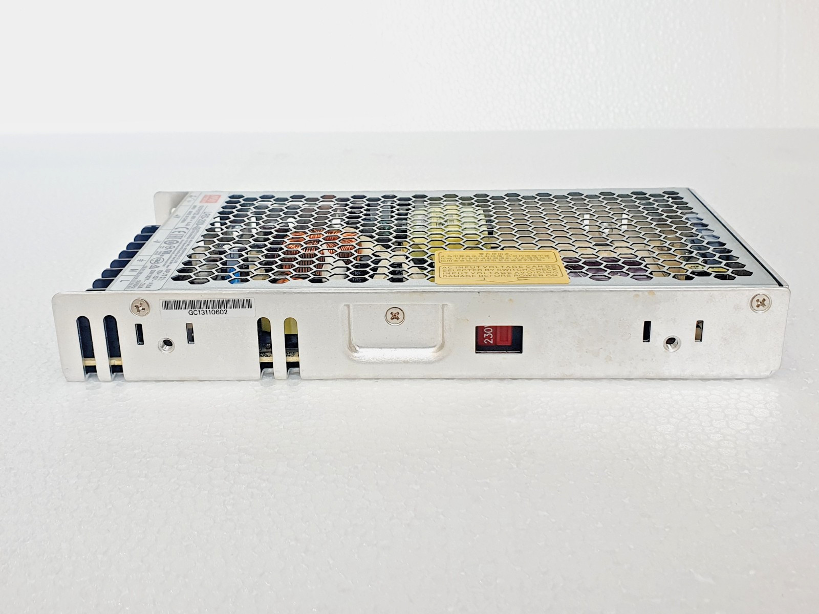 LOT of 5 MEAN WELL LRS-200-48 Power Supply Input: 120/240 VAC, Out: 48 VDC, 4.4A