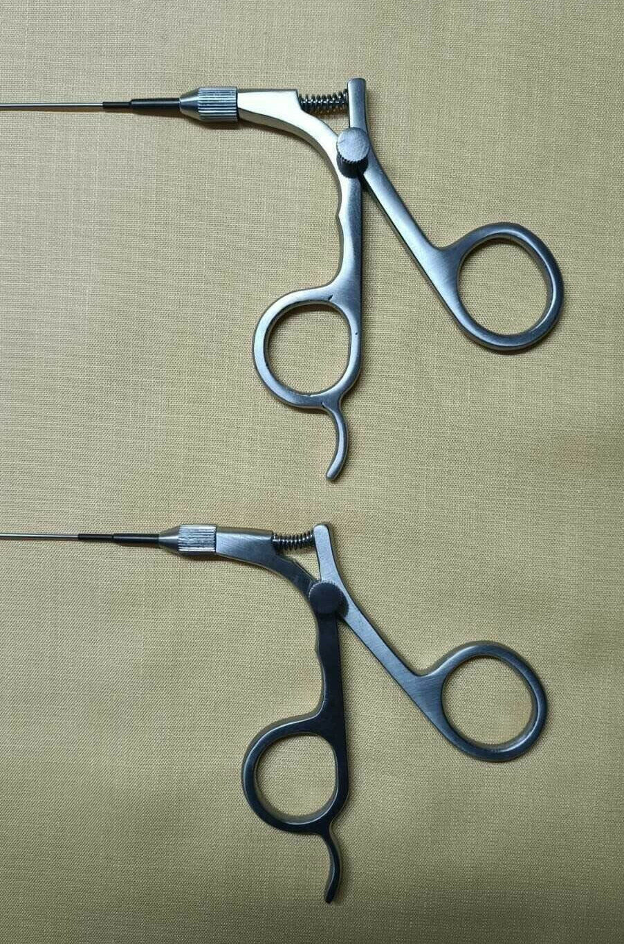 2pc Hysteroscopy Semi Rigid Scissor 5FR 40cm Urology Reusable Instruments