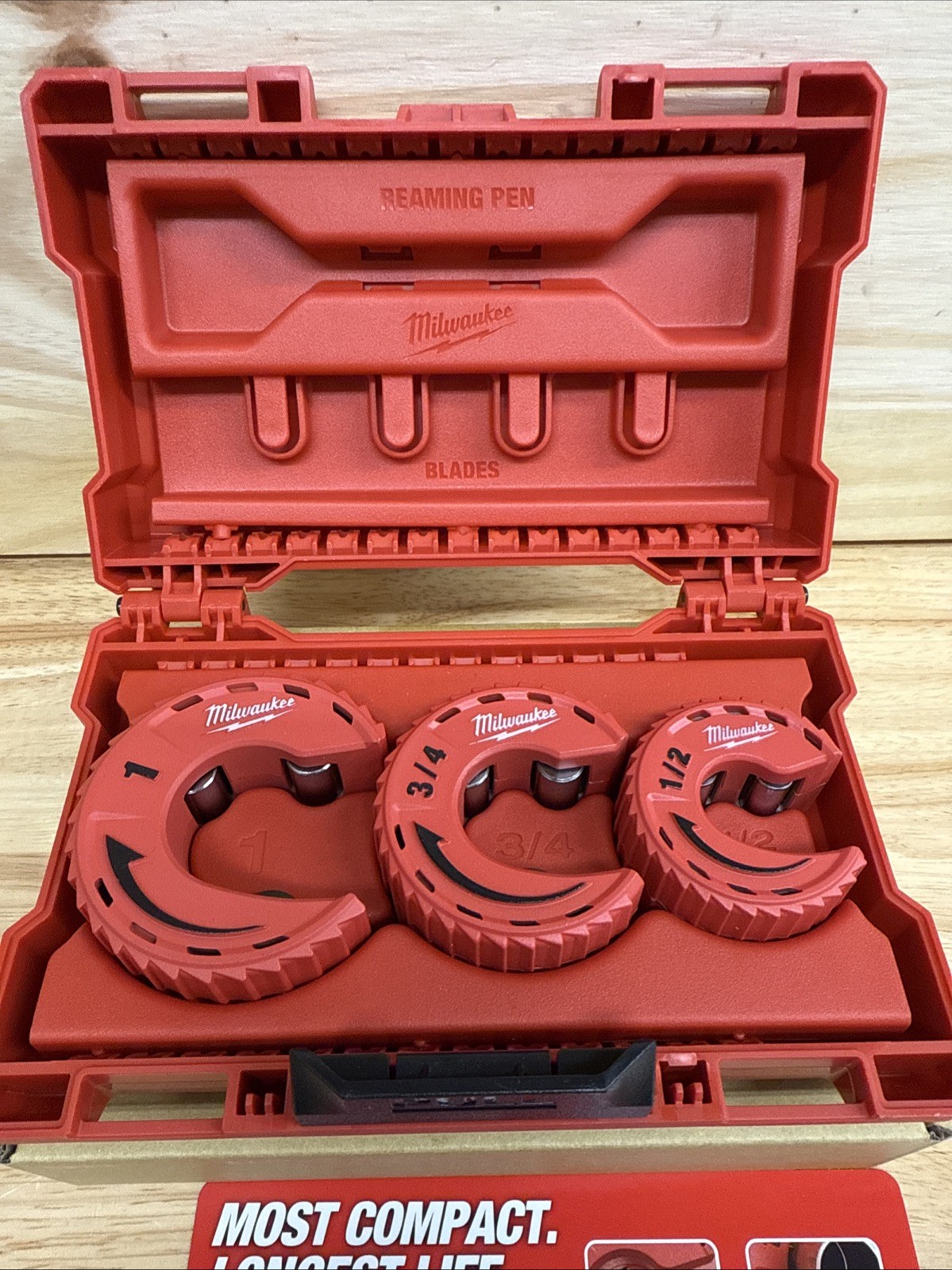 Milwaukee 48-22-4263 3pc Close Copper Quarters Tubing Cutter Set – DN29