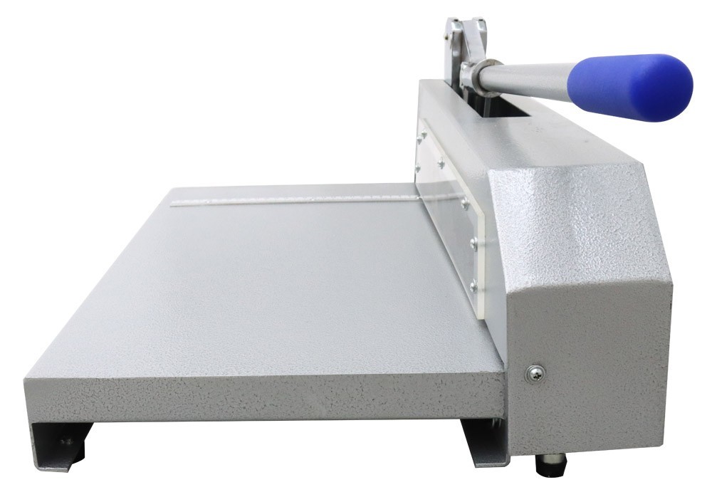 Manual Sheet Metal Cutter 12.6 Inch Feeding Size For Copper Aluminum PCB Plastic