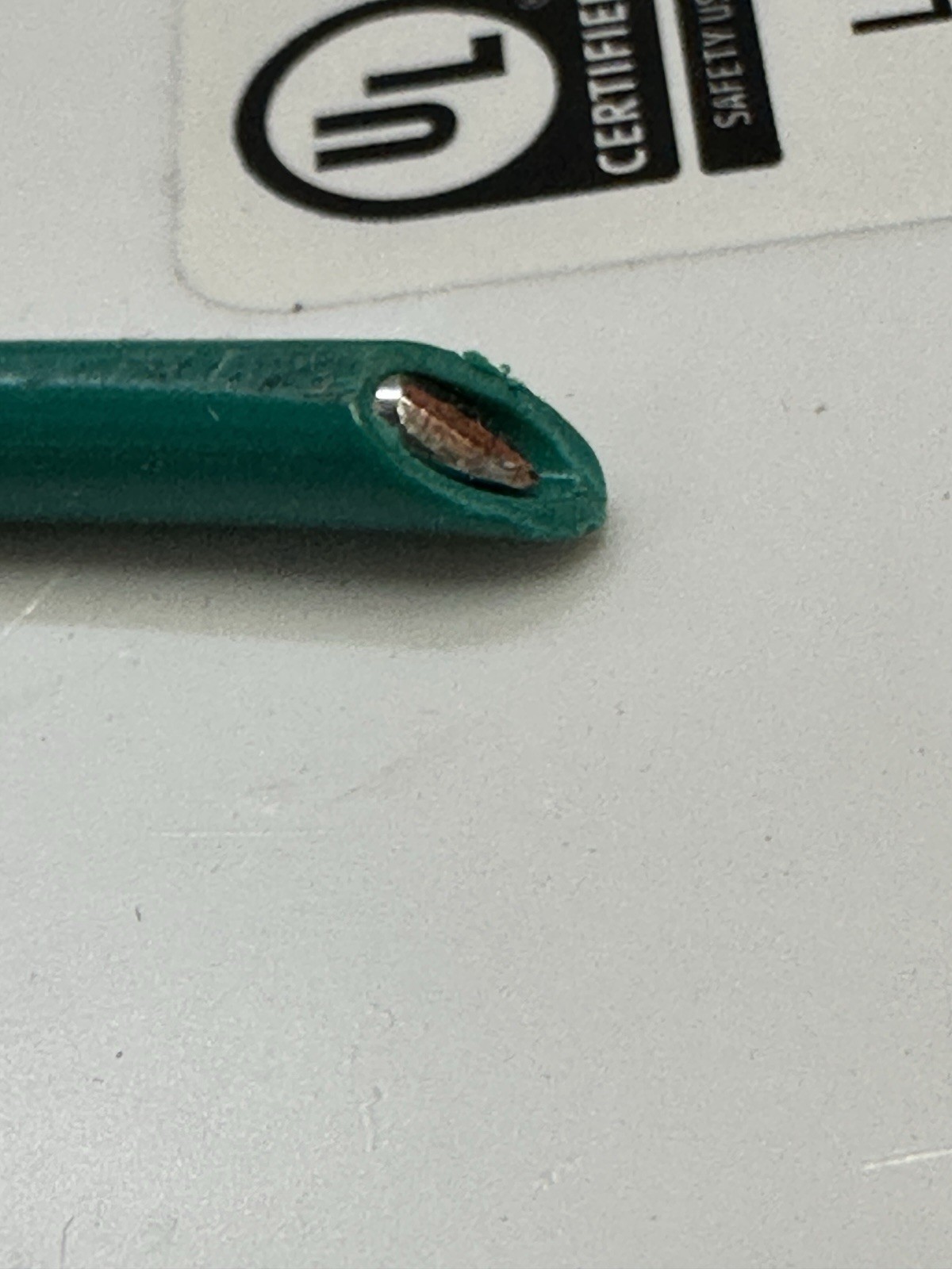 Alpha Wire 781001 GR005 10awg Tinned Solid Copper Hook Up Green 100ft 600V New