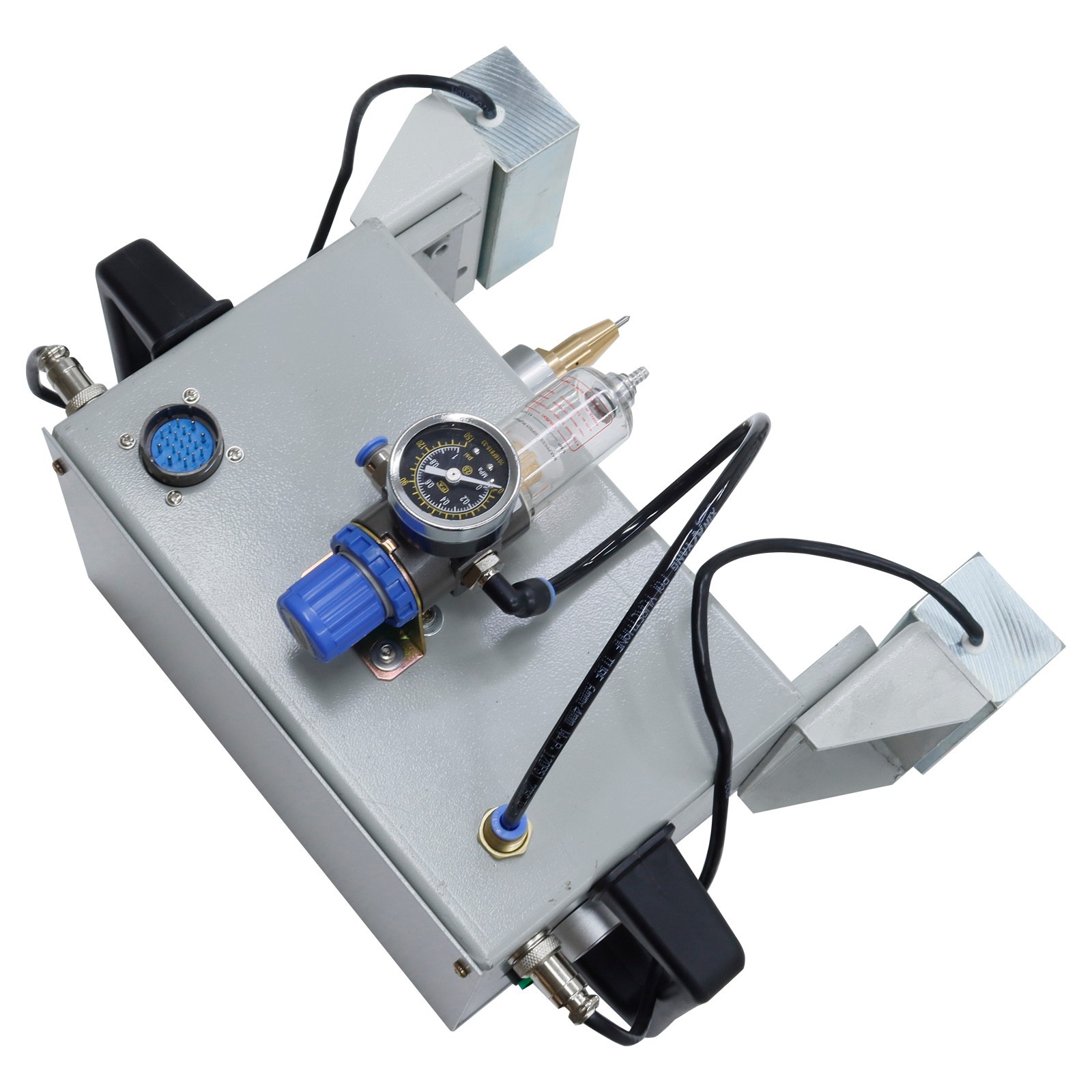 Handheld Pneumatic Engraver 5.1×1.9in Dot Peen Metal Marking Engraving Machine