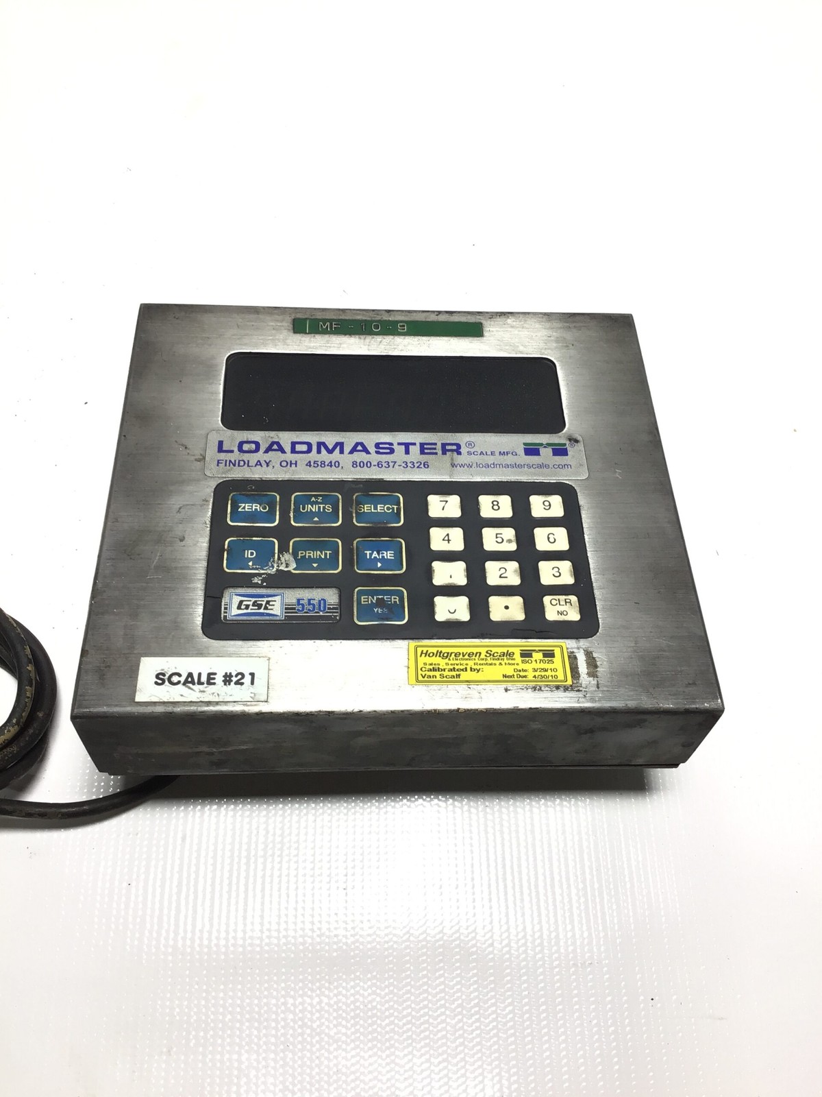 GSE 550 Digital Weight Scale Indicator