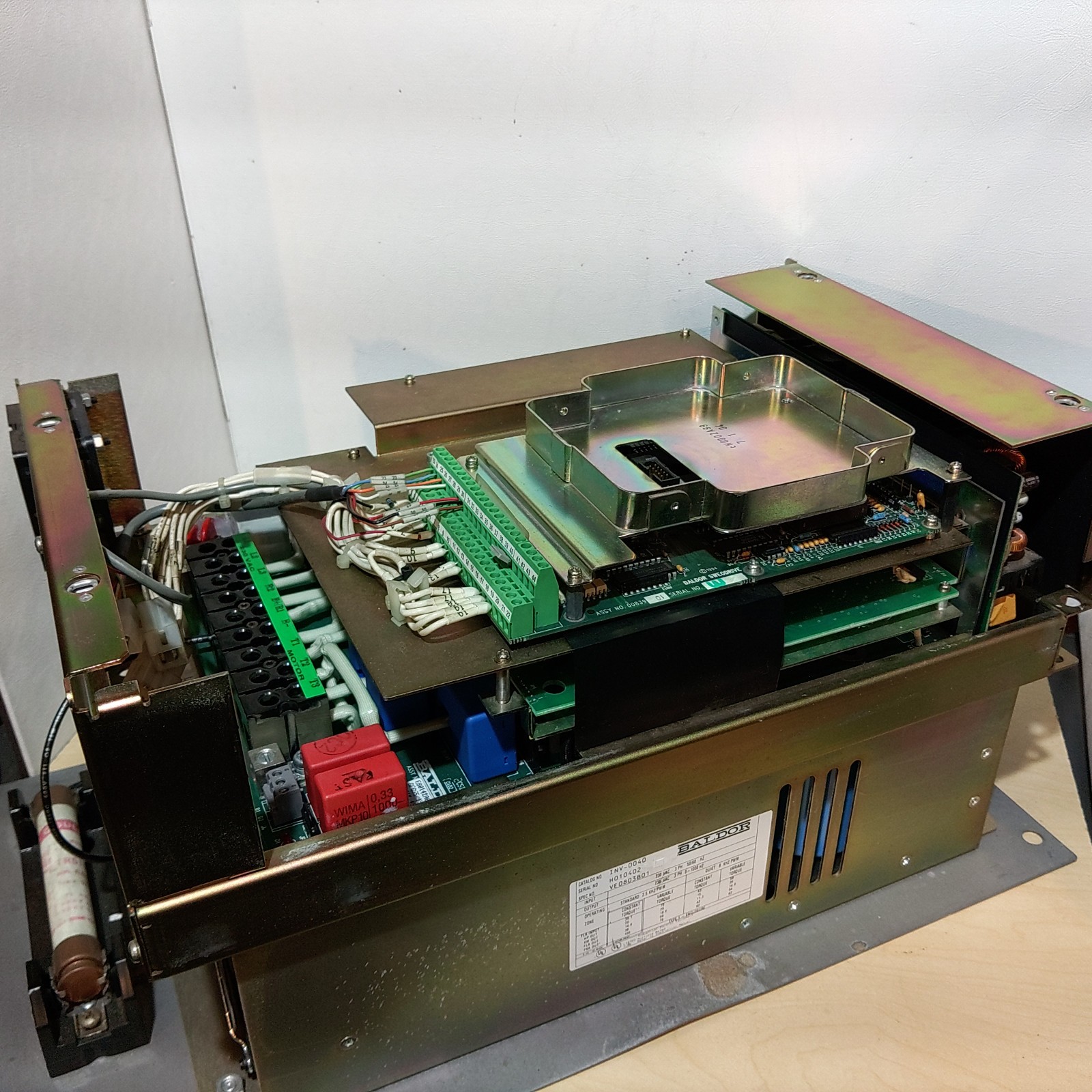 Baldor INV-0040 Vector Spindle Drive for Fadal 15HT VE0803B01, same as INV-0020.