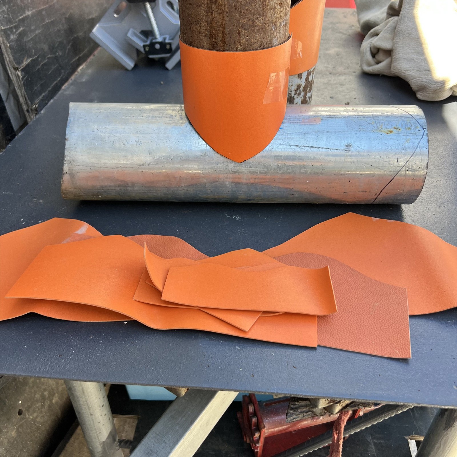 10x 3/4″-8″ Pipe Saddle Cutting Guide Template for Welding Layout Metal PVC Pipe