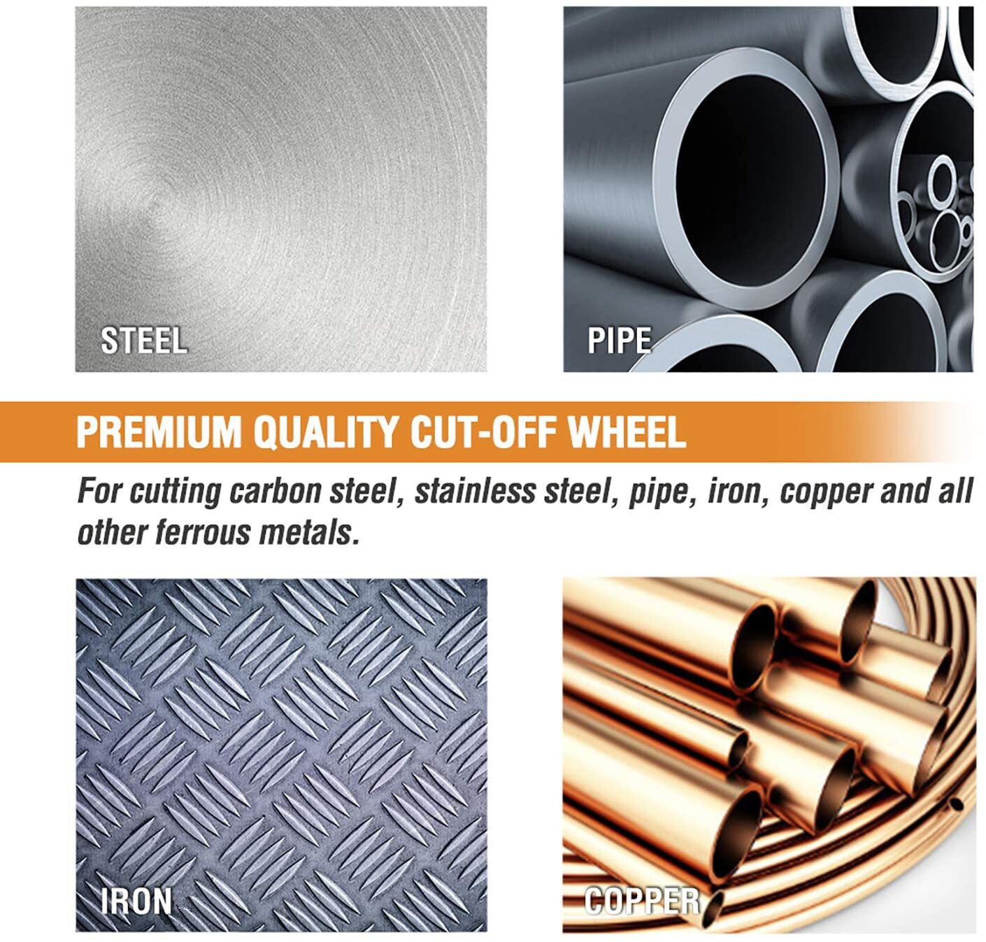 10 Pack 4.5 Cut Off Wheels 4-1/2 x .040 x 7/8 Cutting Disc Metal Stainless Steel