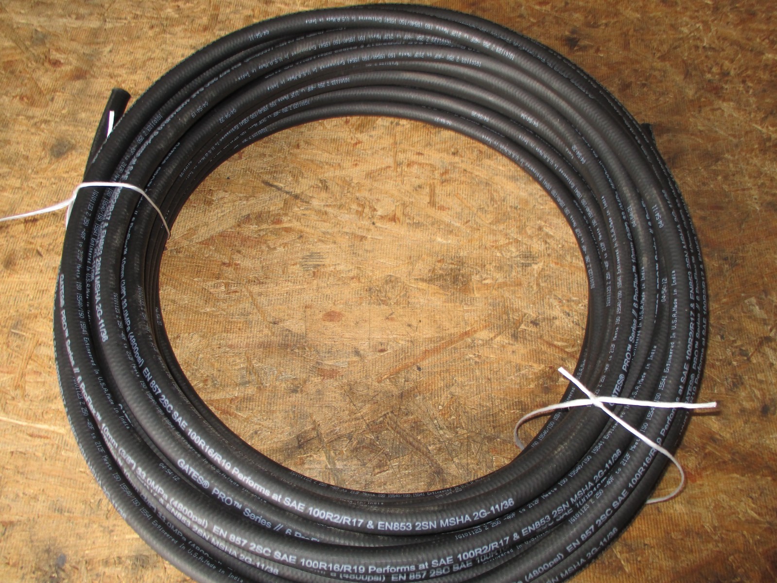 GATES HYDRAULIC HOSE 6 PRO SERIES PROFLEX 3/8″ 50′ FEET SAE 100R16/R17 4800 PSI