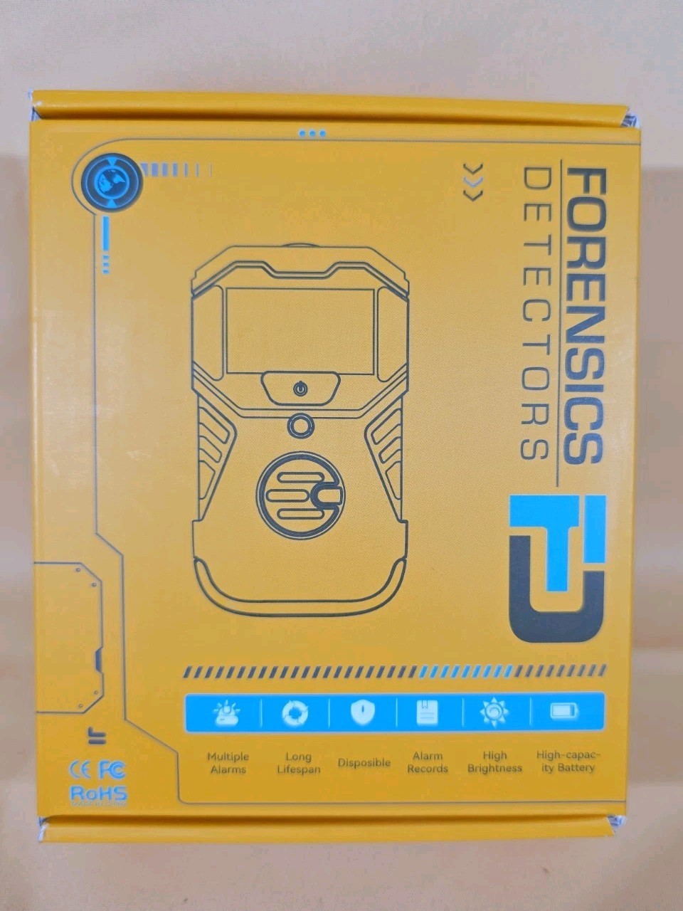 Forensics Portable Carbon Monoxide Detector IP67 | NIST Dated Dec 2026